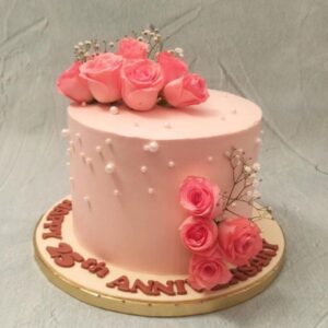 Anniversary Rose Cake