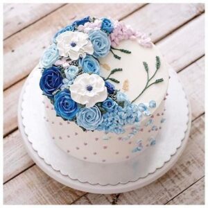 Zivmart Beautifully Designed Flower Cake