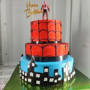 5kg Spiderman theme Cake