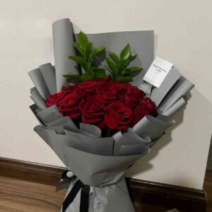 Vermilion petal storm