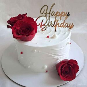 Radiance in Red & White